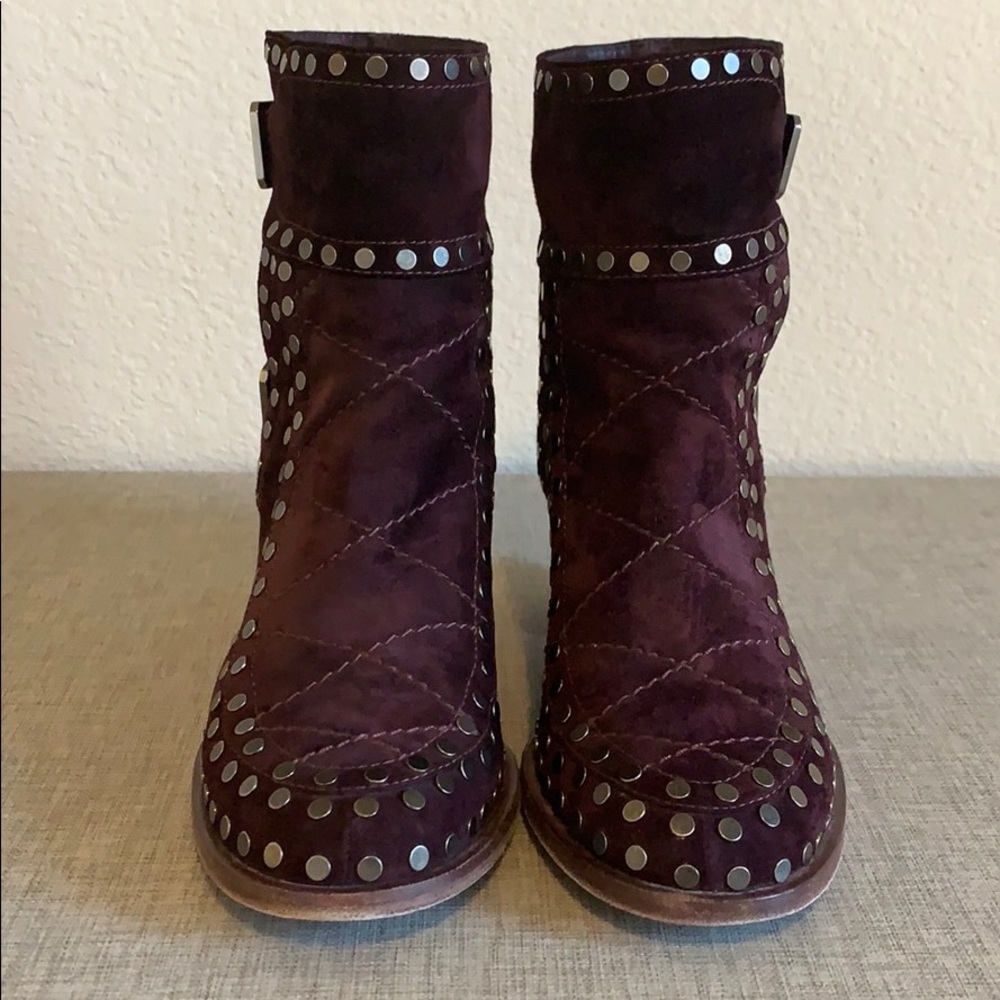 Laurence Dacade | Gatsby Studded Suede Boot - Picture 5 of 9
